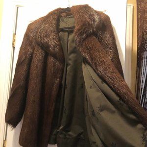 Real Nutria furcoat